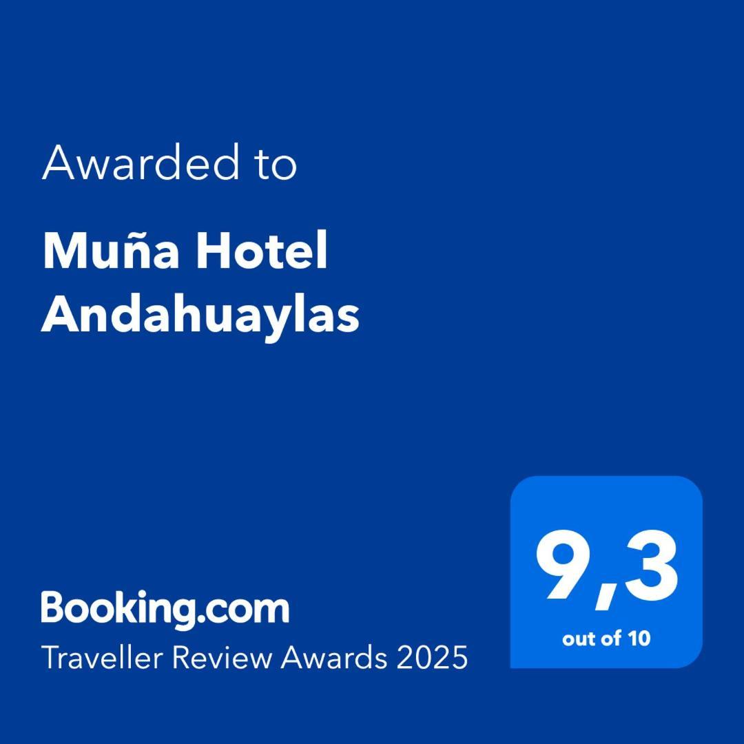 Muna Hotel Andahuaylas 外观 照片
